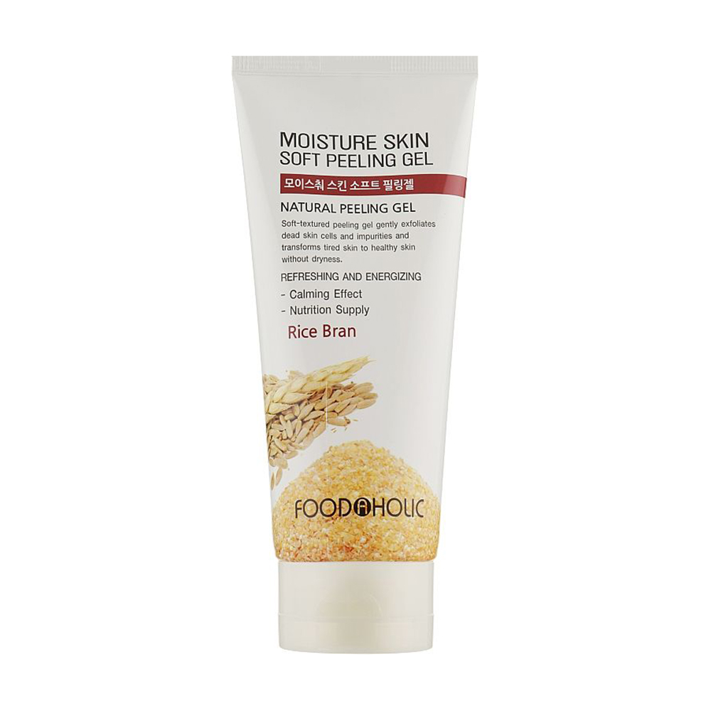 Гель-скатка для обличчя Food A Holic Rice Bran Moisture Skin Soft Peeling Gel, 150 мл